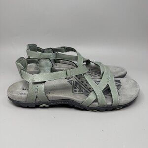 Merrell Blue Dove Sandspur Rose Sport Hiking Sandals J289636C Womens Size 10